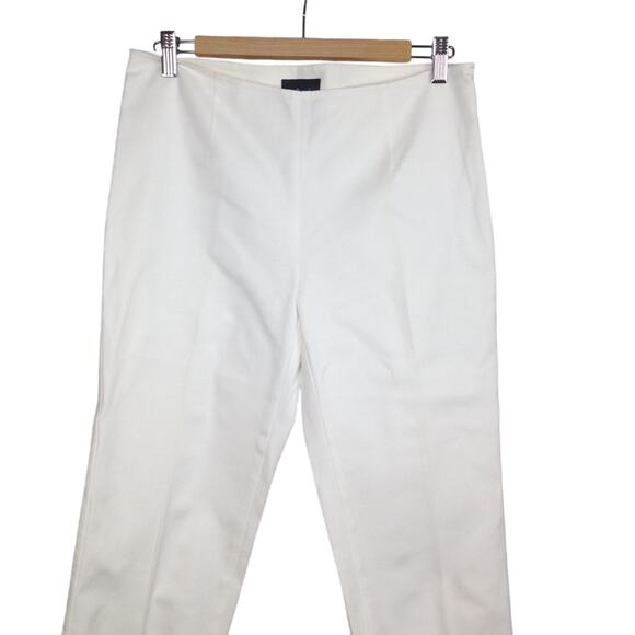 Gallia Moda White High Rise Pants Size 4 - Picture 3 of 9